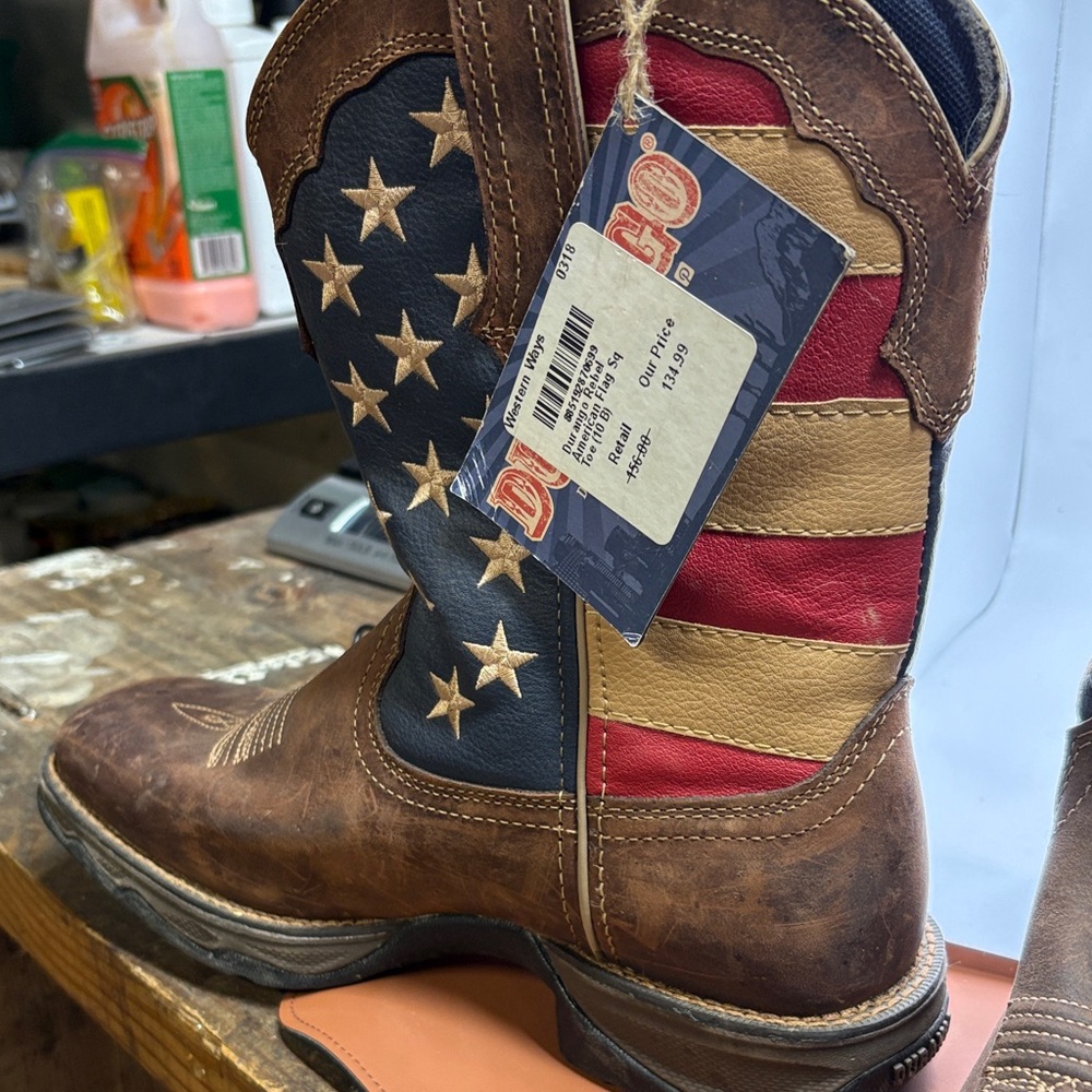 Durango Patriotic Leather Boots